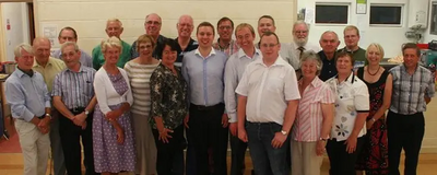 Big turnout of Lib Dem supporters in Hinckley to meet Tim Farron