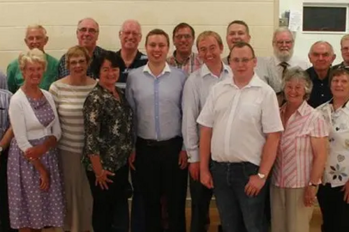 Big turnout of Lib Dem supporters in Hinckley to meet Tim Farron