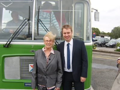 Michael Mullaney with Anna Karen