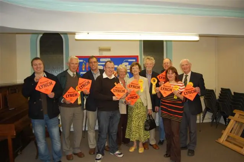 Local Lib Dems celebrate winning in Burbage