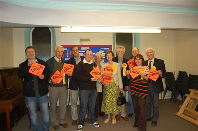 Local Lib Dems celebrate winning in Burbage