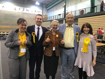 Lib Dems storm to success locally in the European Elections