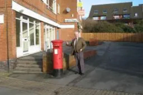 David Bill at Clifton Way Post Office