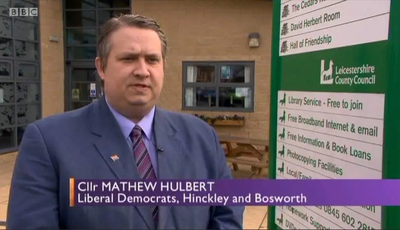 Mathew Hulbert interviewed on Barwell Library