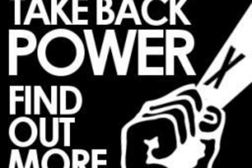 Take back power logo