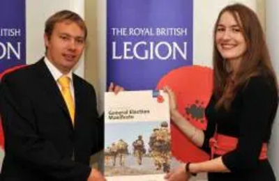 Michael Mullaney backing the British Legion Manifesto